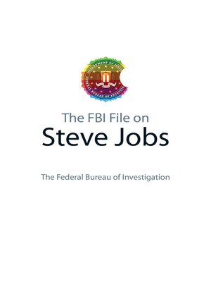 cover image of The FBI File on Steve Jobs